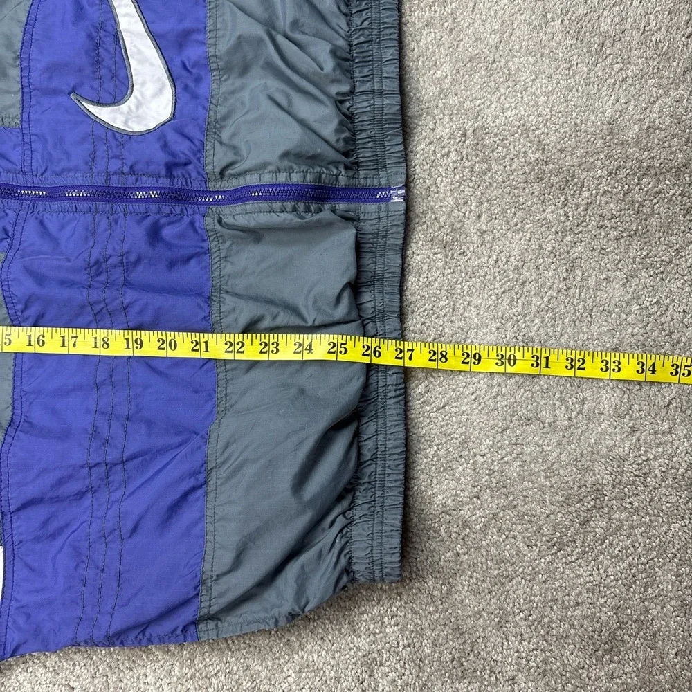 Vintage 90s Nike Big Swoosh Windbreaker Jacket XL
